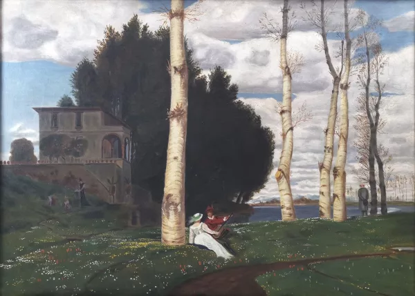 Arnold Böcklin — Copie d’après Frühlingstag conservée au Musée des Beaux-Arts de Berne