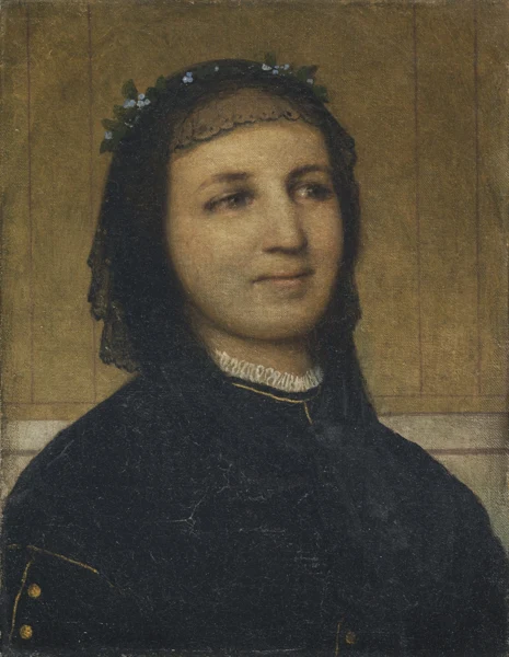 Arnold Böcklin — Bildnis Margaretha Antoinette Mähly-Schermar, 1865
