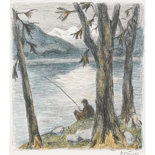 Arnold Brügger — Fischer am Thunersee.