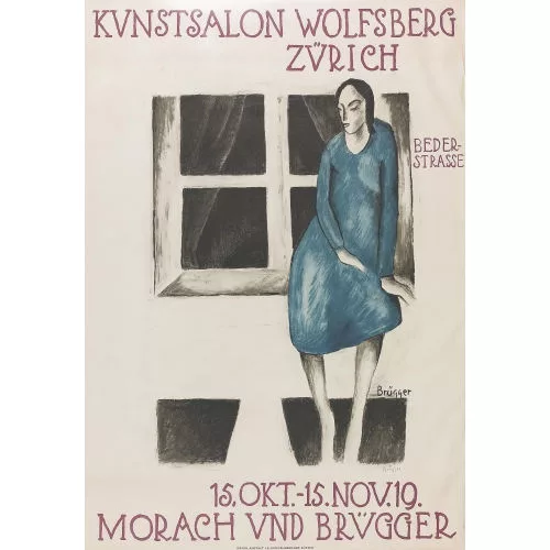 Arnold Brügger — "Kunstsalon Wolfsberg 1919, Morach und Brügger".