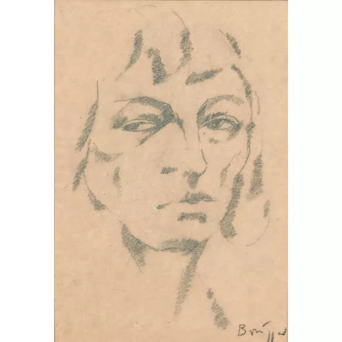 Arnold Brügger — Frauenbildnis.