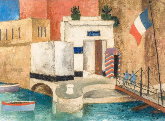 Arnold Brügger — Fort St. Jean, um 1925