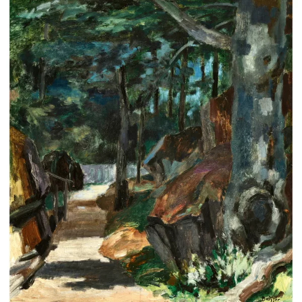 Arnold Brügger — Waldweg.