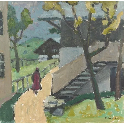 Arnold Brügger — Spaziergang bei Meiringen.