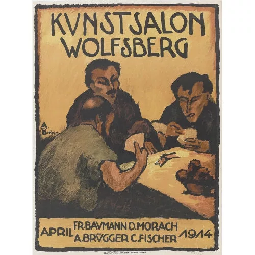 Arnold Brügger — "Kunstsalon Wolfsberg 1914".