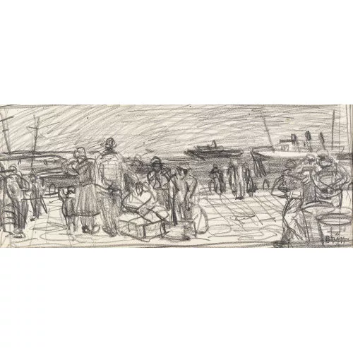 Arnold Brügger — Am Hafen.