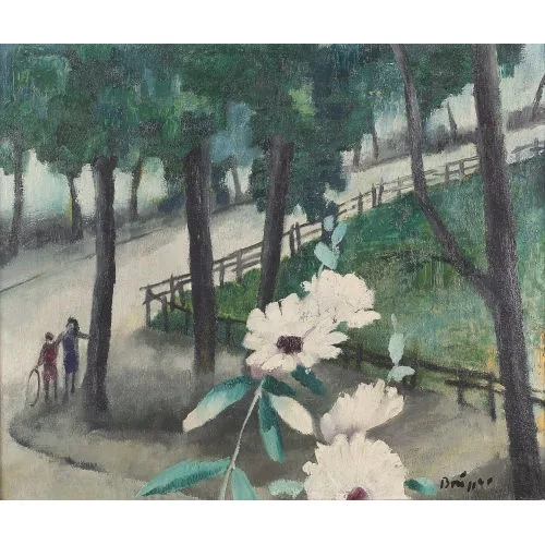 Arnold Brügger — "Strassenecke".