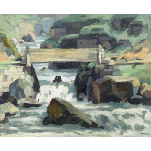 Arnold Brügger — "Bergbach".