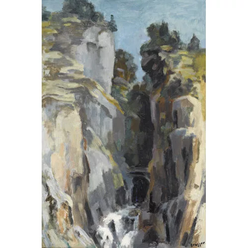 Arnold Brügger — "Schlucht".