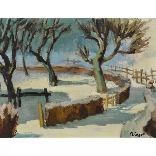 Winterlicher Weg
