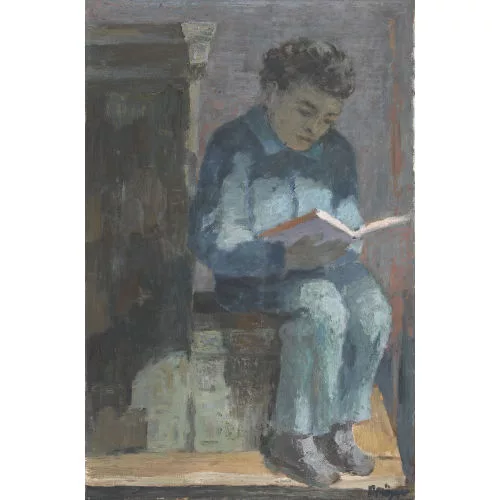 Arnold Brügger — "Auf dem Ofen".