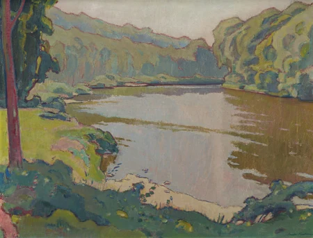 Paysage lacustre
