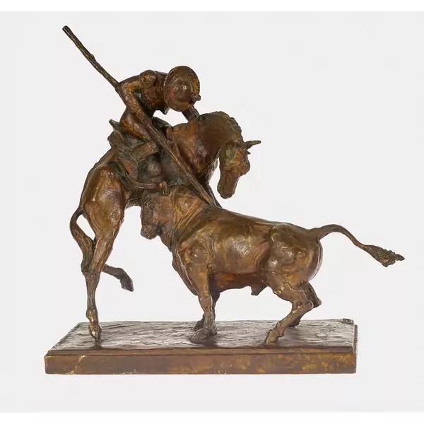 Picador mit Stier