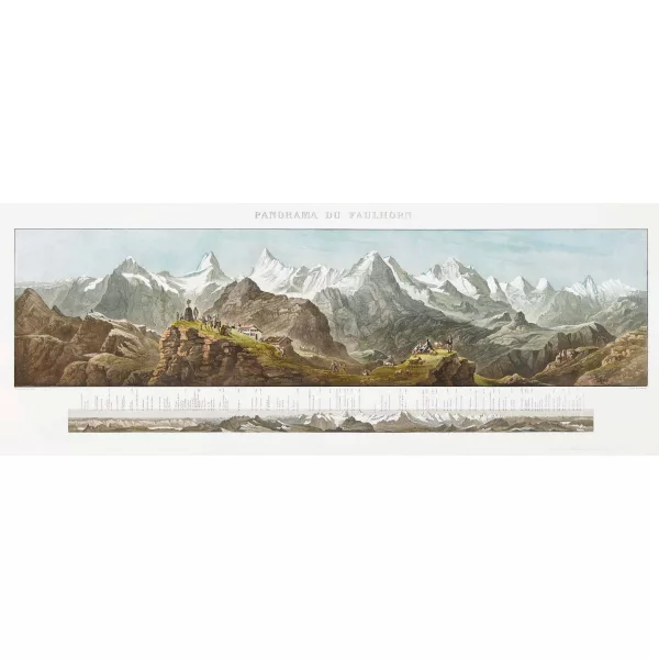 Arnold Jenny — "Panorama du Faulhorn".