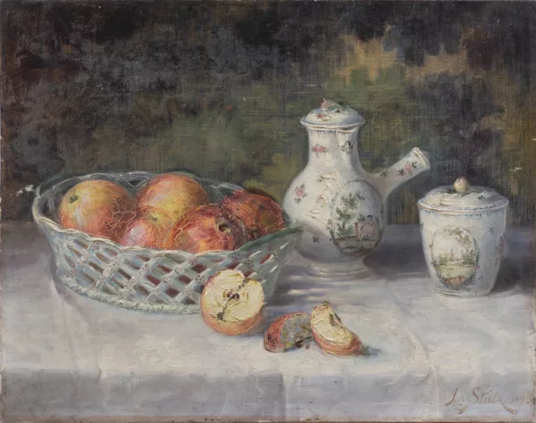 Arnold Stutz — Nature morte sur un entablement