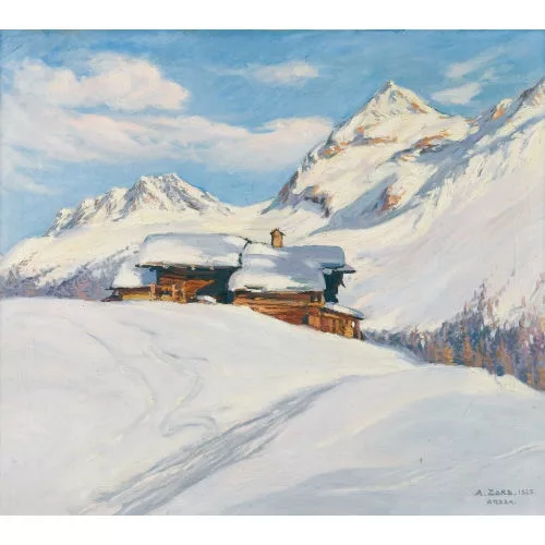 Arnold Zord — "Winterlandschaft".