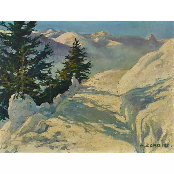 "Rütiweg bei Davos"