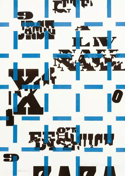 Arthur Aeschbacher — Arthur Aeschbacher (1923), "X", lithographie,