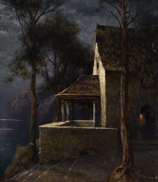 Arthur Calame — Chapelle de Kindesmörthe, lac de Lucerne