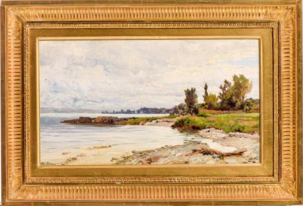 Arthur Calame — "Pointe à la bise au fond, Collonge-Bellerive"