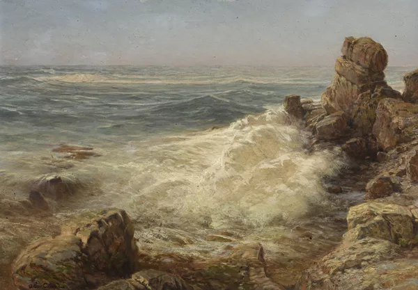 Arthur Calame — Vue de mer en Bretagne
