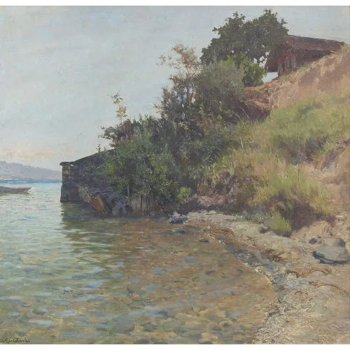 Arthur Calame — "Lac de Thoune".