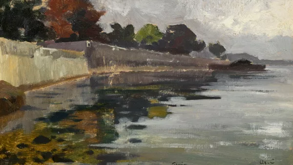 Arthur Calame — Bord de lac