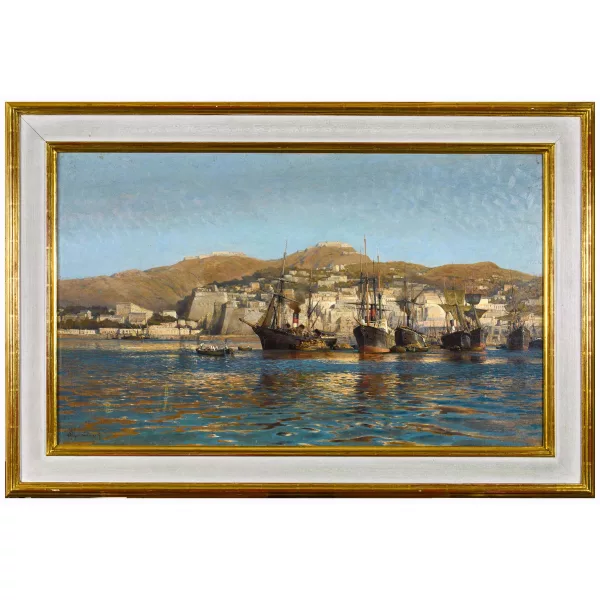 Arthur Calame — "Vue du Port".