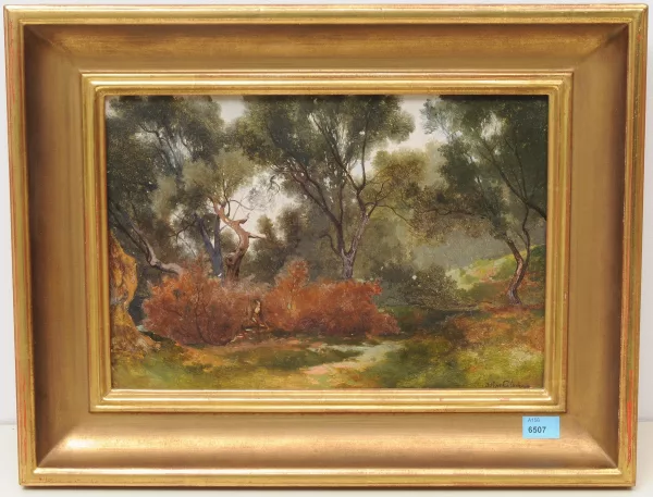 Arthur Calame — Waldstudie