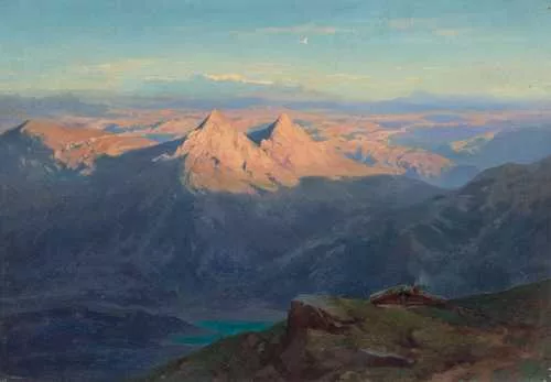 Arthur Calame — Mythen. Um 1861.