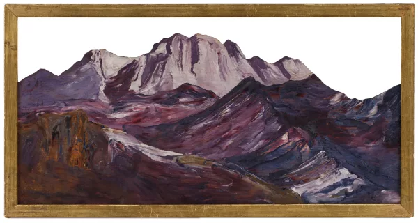 Arthur Calame — Paysage de montagne,