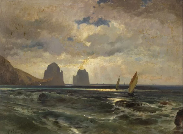 Arthur Calame — Les voiliers à Capri