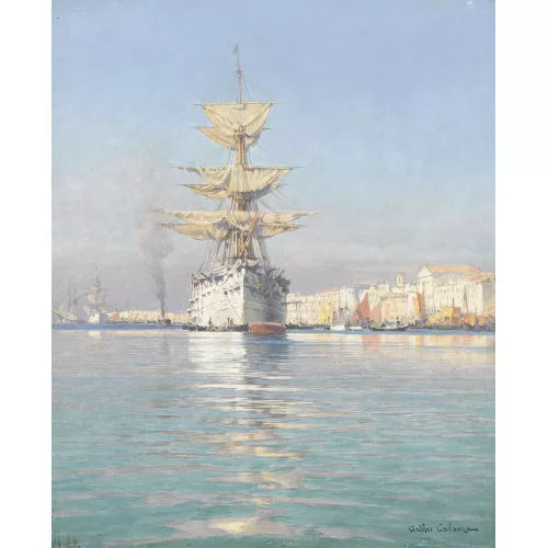 Arthur Calame — "Matinée dans la Lagune".