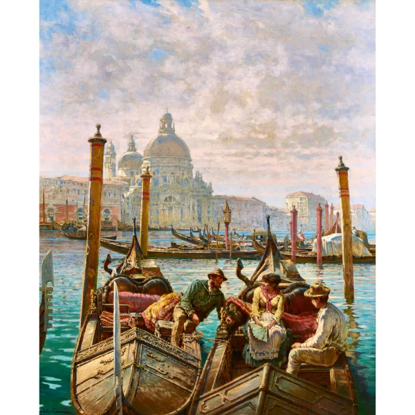 Arthur Calame — Scène à Venise.
