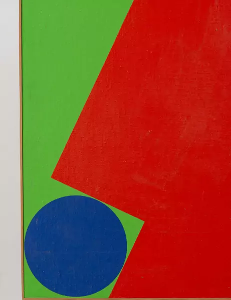 Arthur JOBIN (1927-2000), 'Composition géométrique', acrylique — DognyAuction