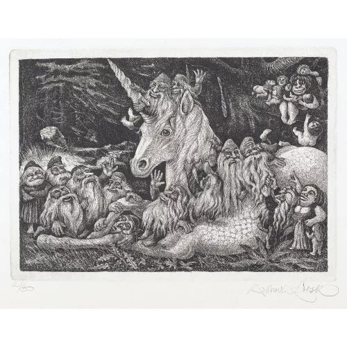 Arthur Loosli — Das Einhorn und die Zwerge.