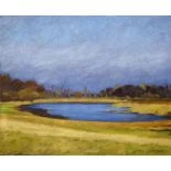 Landschaft - Blauer Tag