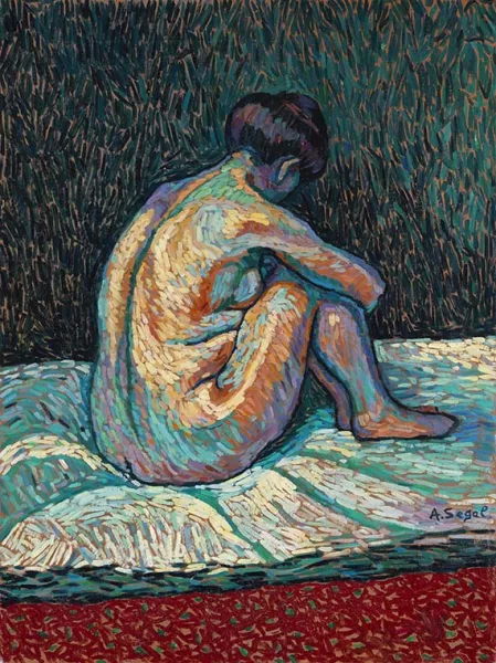 Arthur Segal — Rückenakt