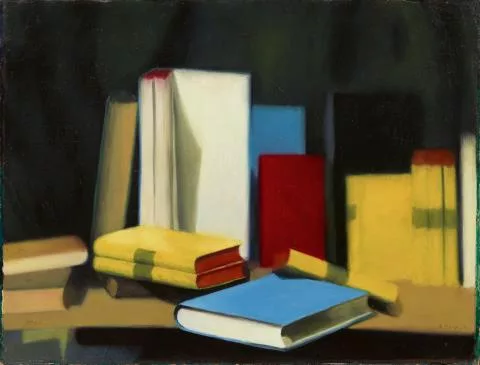 Arthur Segal — Bücherstillleben