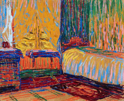 Arthur Segal — Interieur, 1910