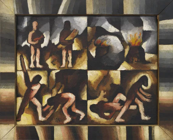 Arthur Segal — Kain und Abel (Zyklus Altes Testament)
