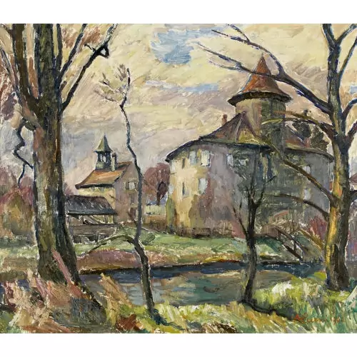 Schloss Zwingen mit St. Oswaldkapelle