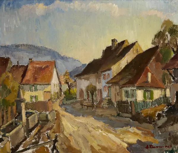 Beim Unterdorfbrunnen in Zwingen