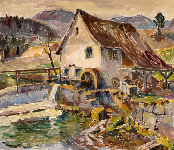 Hammerschmiede in Beinwil. 1963