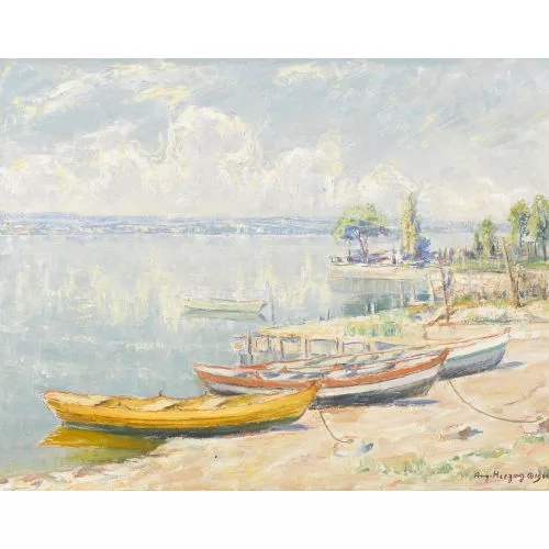 August Herzog — "Am Untersee".