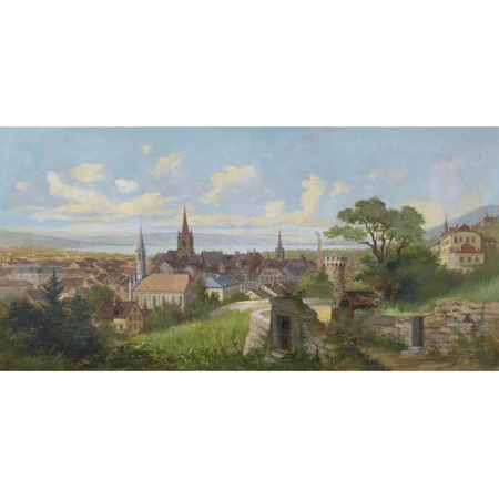 "Blick auf Biel"