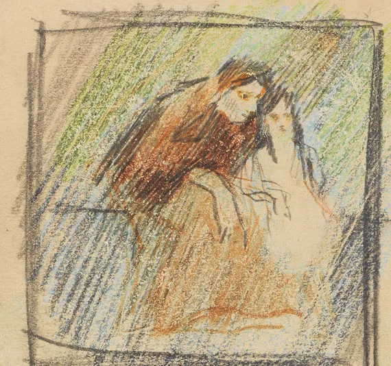 August Macke — Frau mit Kind