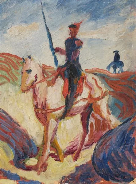 August Macke — Don Quichotte