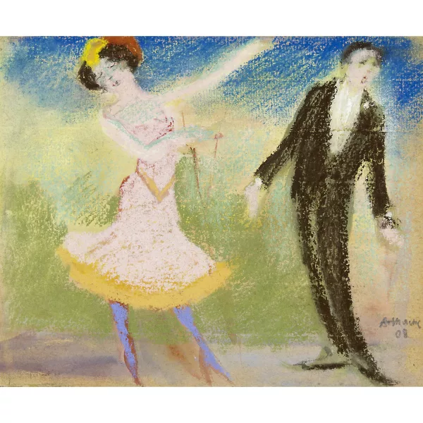 August Macke — Sänger im Cabaret
