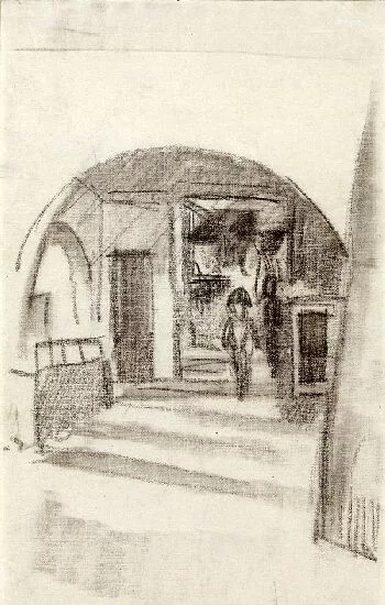 August Macke — Unter den Lauben in Thun I